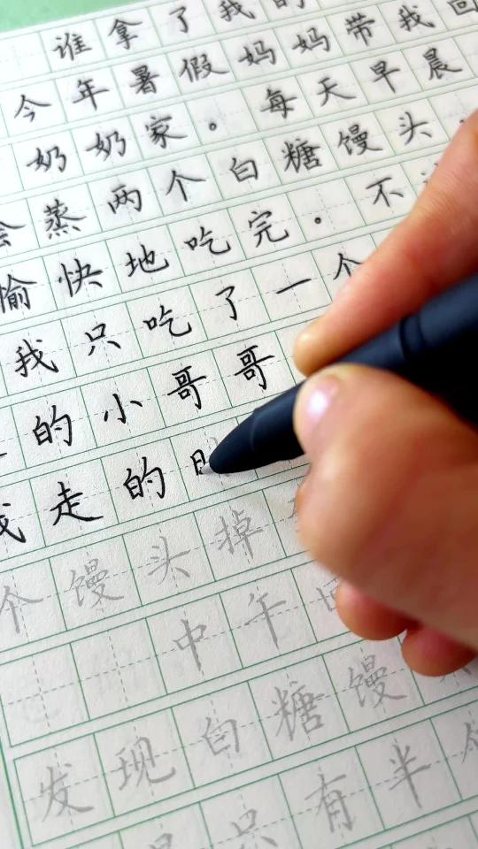 作文练字帖,积累好词好句的同时还规范了汉