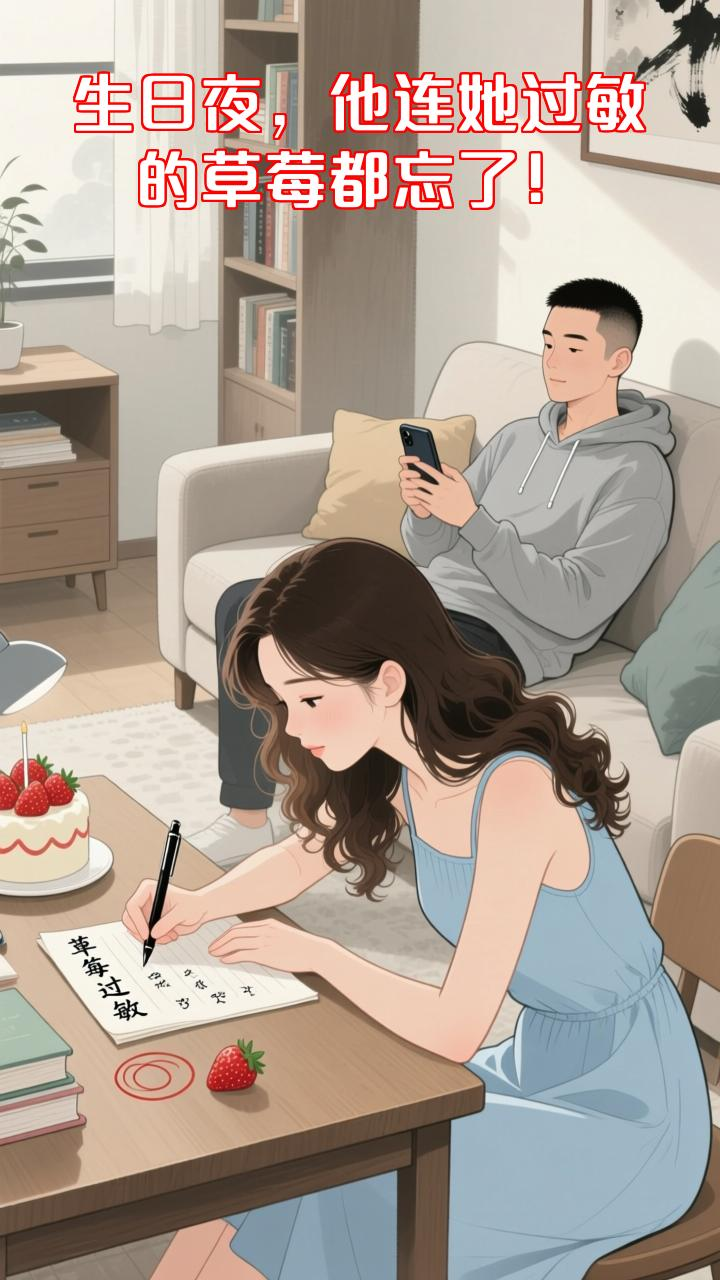 生日当天男友记错过敏源，她却被同事的芒果蛋糕治愈了真心