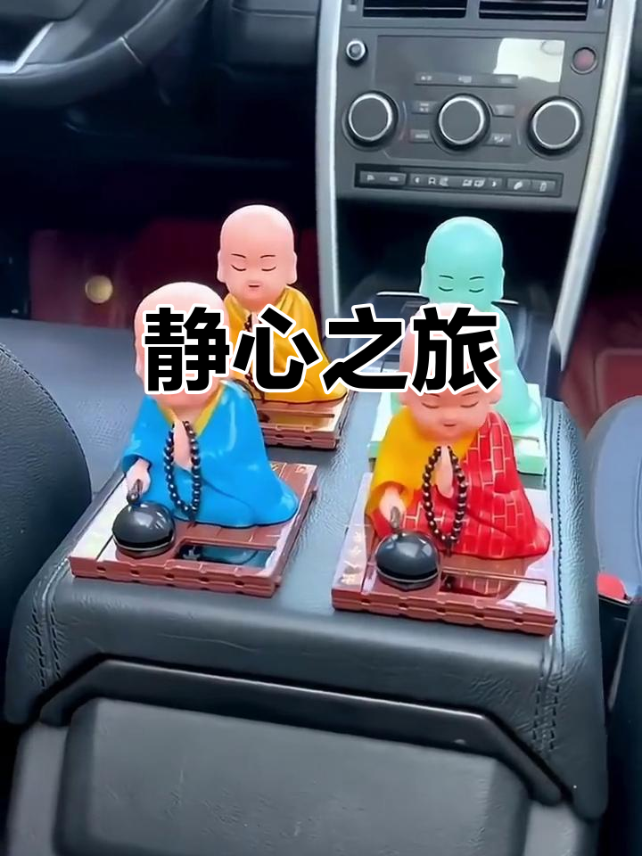 小和尚敲木鱼,光影中静心开车,美景令人陶醉