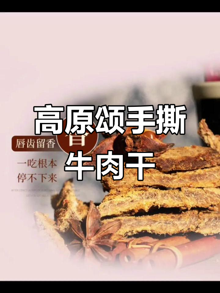 高原颂手撕牛肉干,88g袋装超值美味分享
