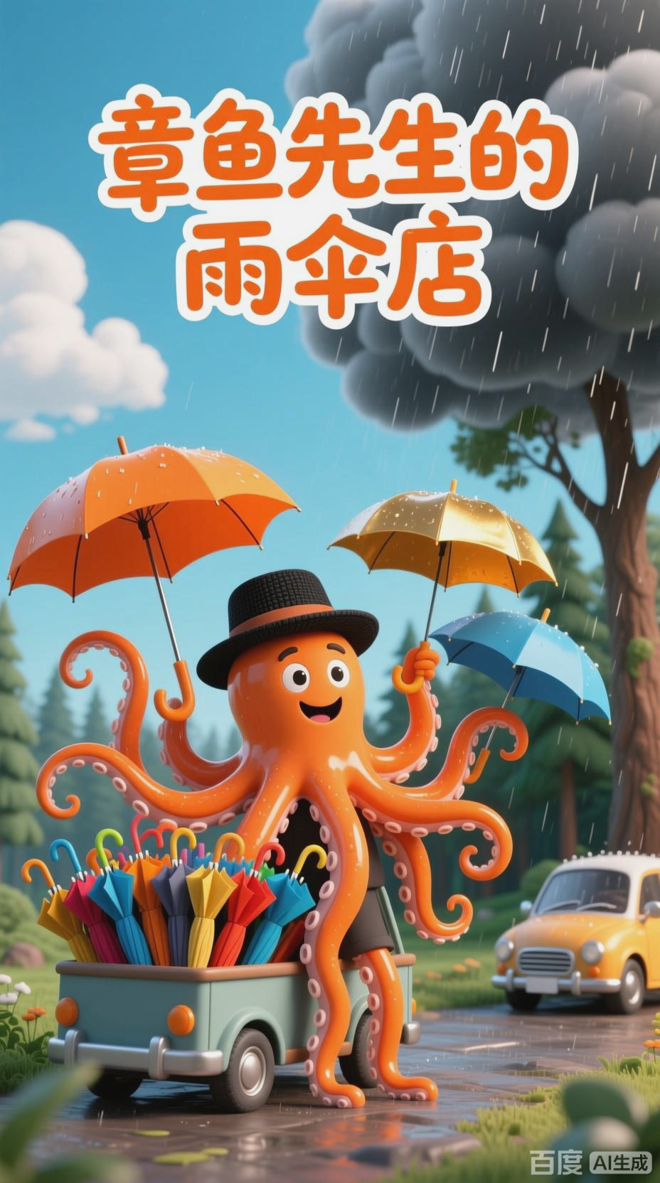 章鱼先生卖雨伞的奇妙故事