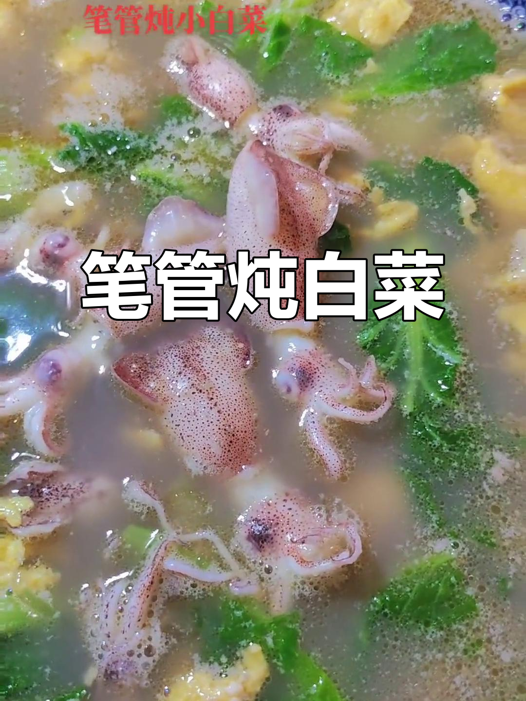 海兔炖小白菜,鲜香四溢的独特美味