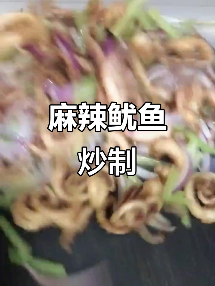 麻辣鱿鱼配三鲜汤，口感爆表！
