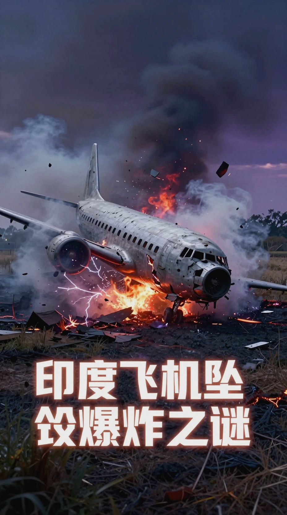 印度飞机撞地爆炸真相揭秘