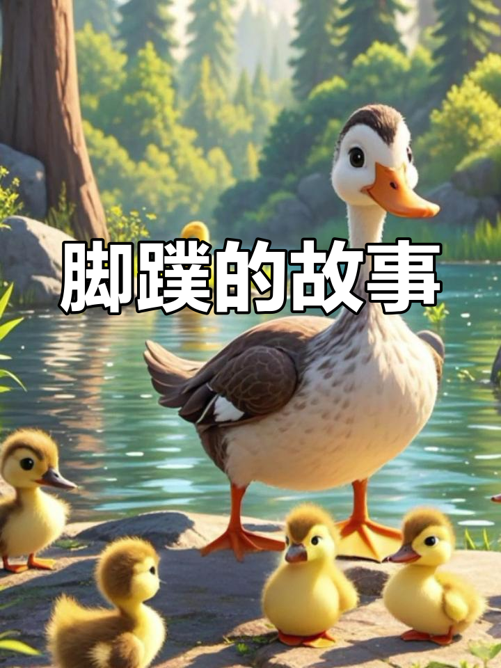 小黄鸭的脚蹼故事