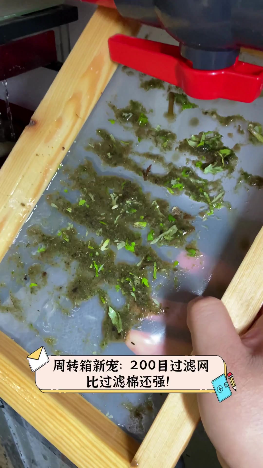 周转箱新宠:200目过滤网,比过滤棉还强!