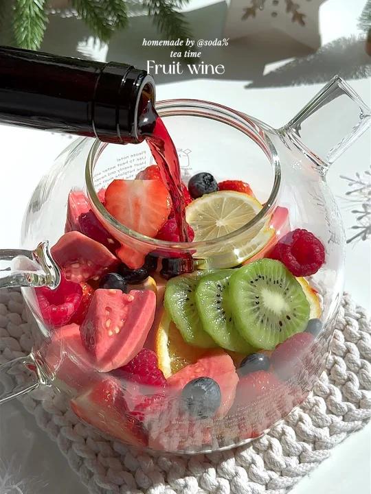 这样做的桑格利亚冷红酒真的巨巨好喝