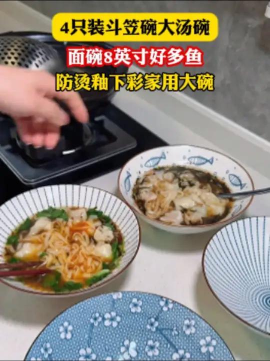 这个盛汤拌面的碗,性价比真的太高了!好看又好用～斗笠碗 汤碗 碗 我可真会买 餐具