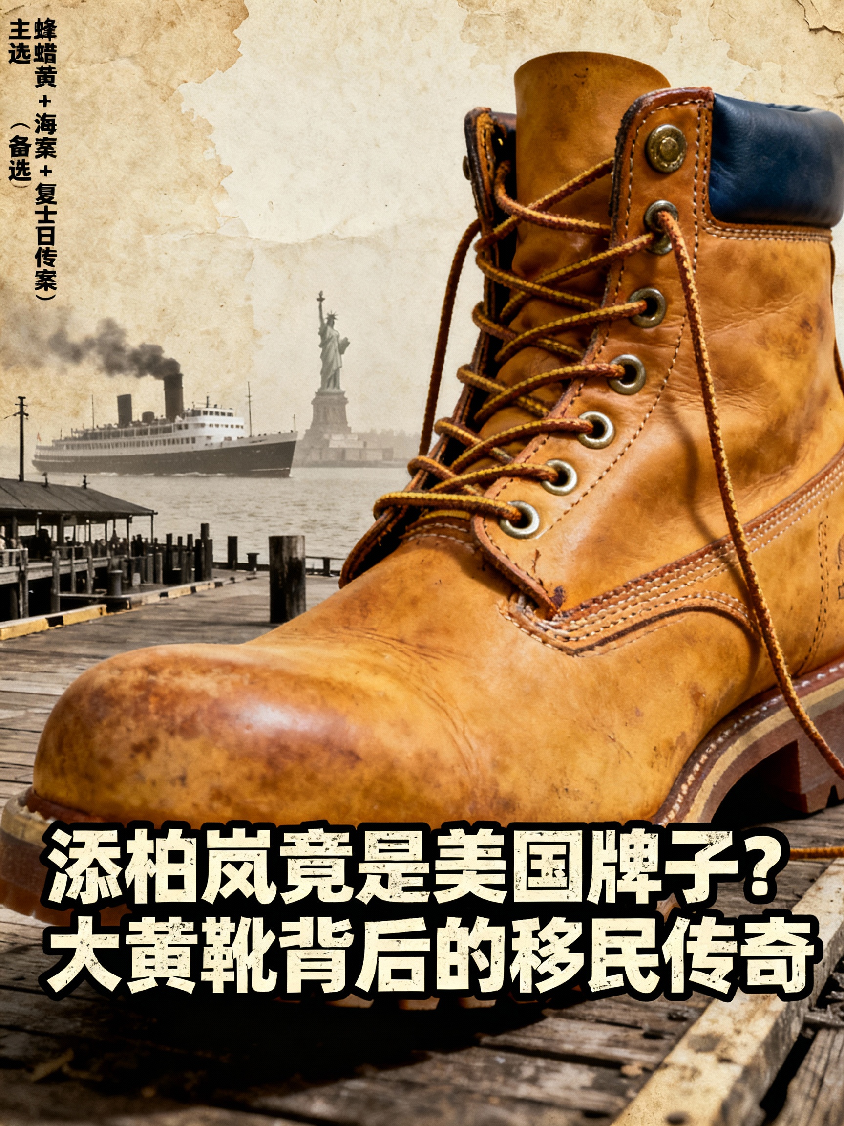 添柏岚竟是美国牌子?大黄靴背后的移民传奇