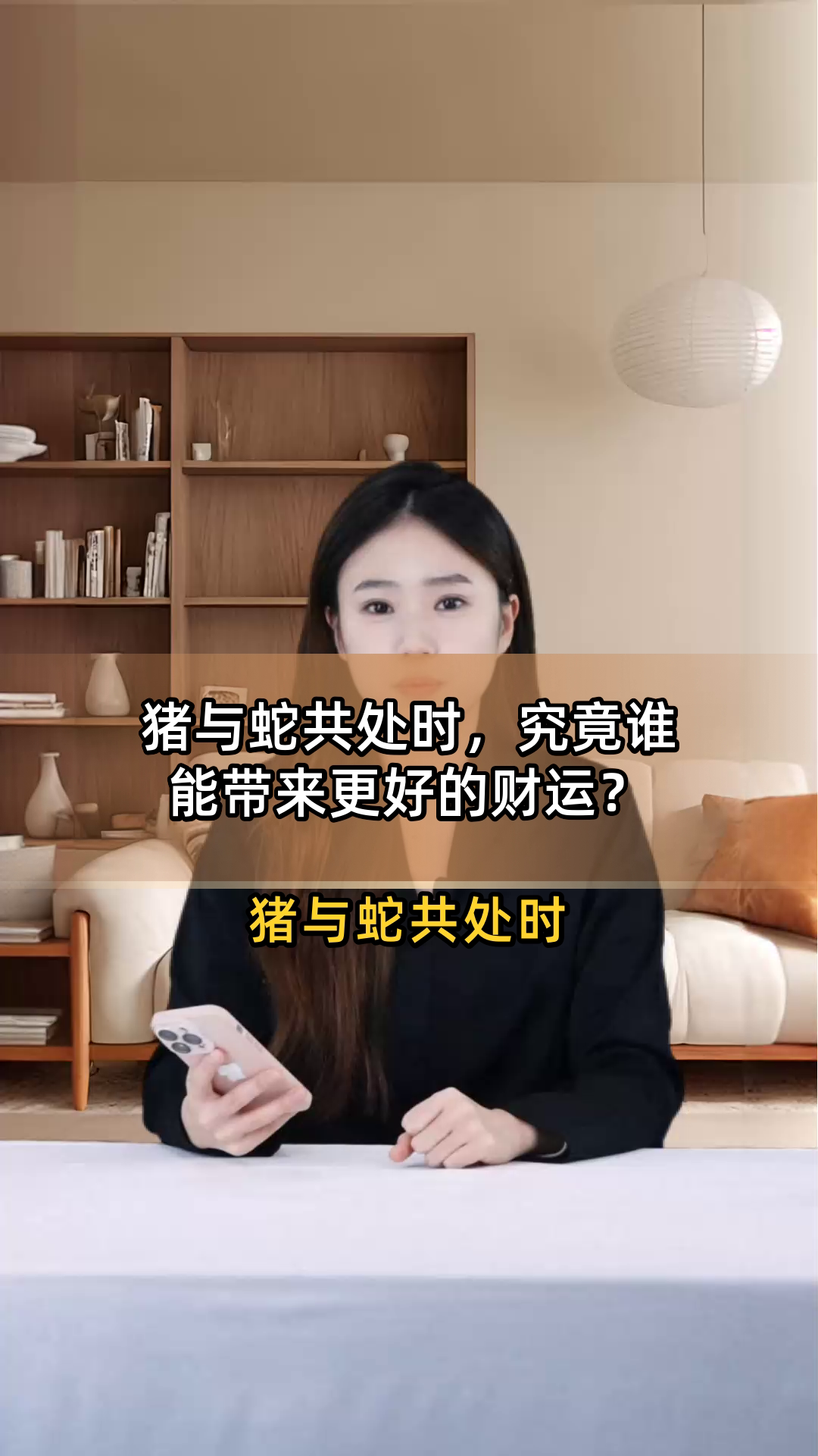 猪与蛇共处时,究竟谁能带来更好的财运?