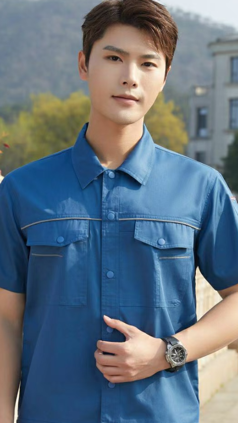 请问这个是什么企业的工作服?