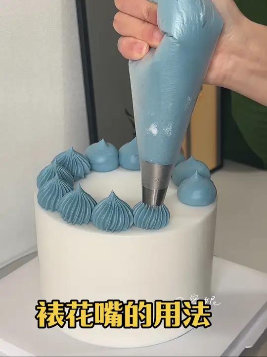 花嘴的用法,左下角同款10件套人气蛋糕推荐生日蛋糕裱花教程蛋糕蛋糕装饰