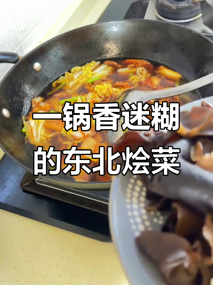 东北烩菜大乱炖，五花肉白菜豆腐粉条一锅出