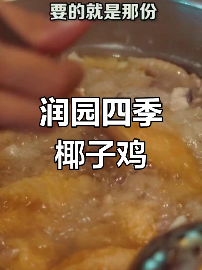 深圳必试椰子鸡,每周都吃!