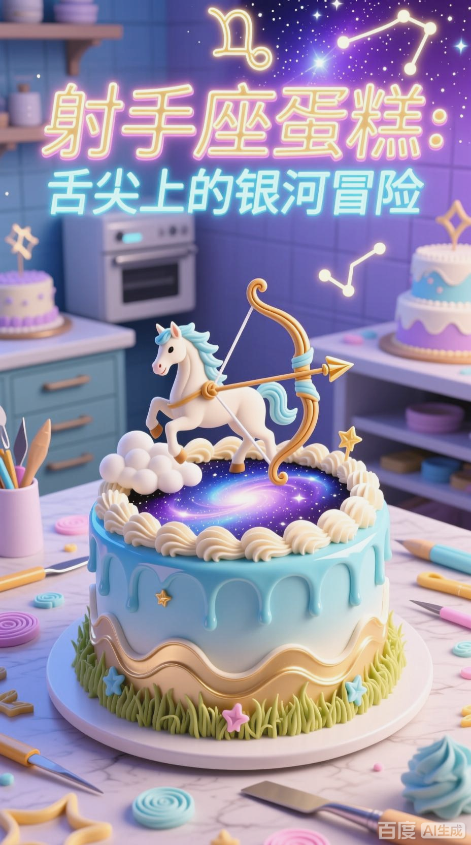 射手座专属蛋糕创意