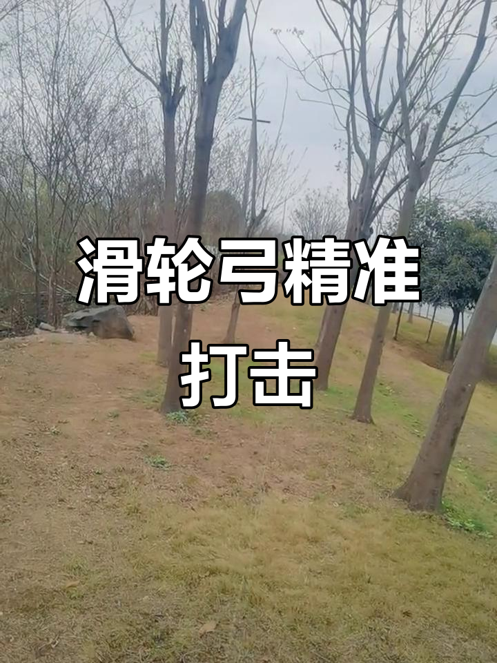 滑轮弹弓精准测试,威力惊人,轻松打穿目标