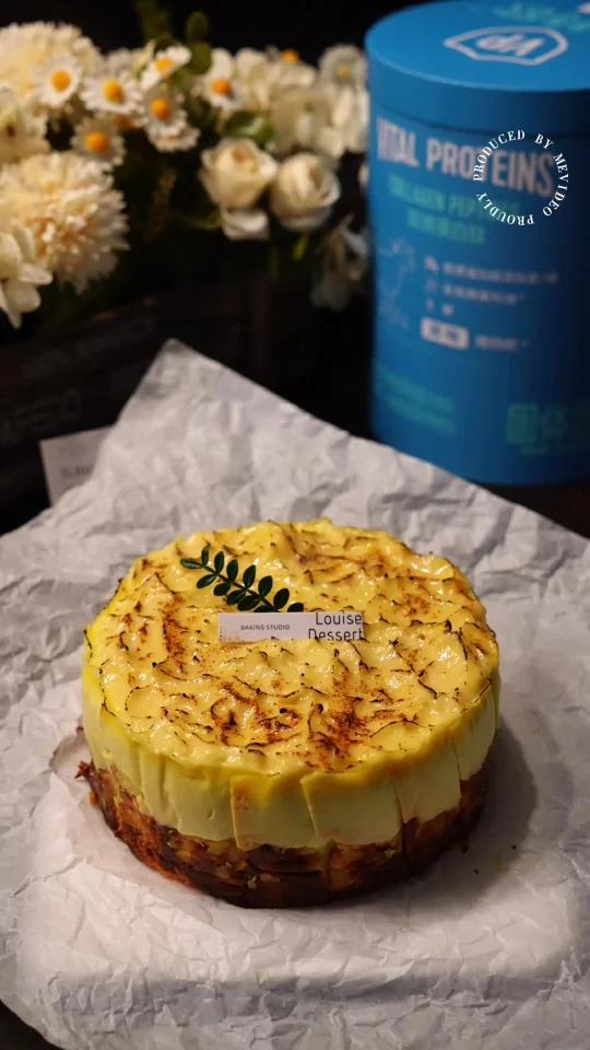 榴莲凹蛋糕|味蕾暴击超浓郁榴莲口感
