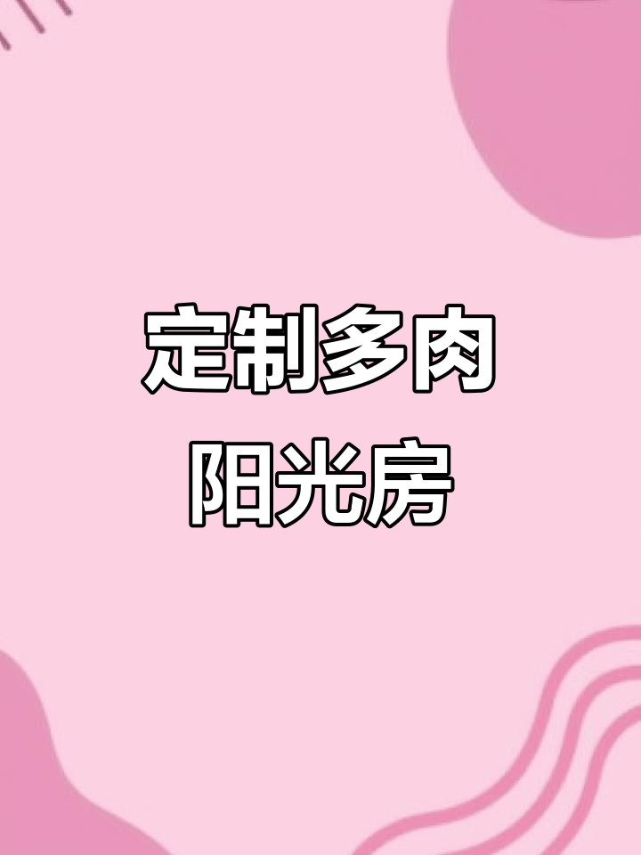 多肉阳光房制作全程记录,打造专属多肉家园