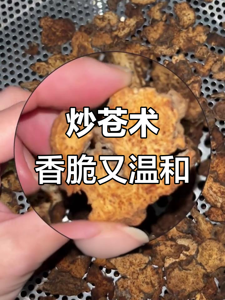 炒苍术的独特香气与健脾功效,让你远离上火困扰