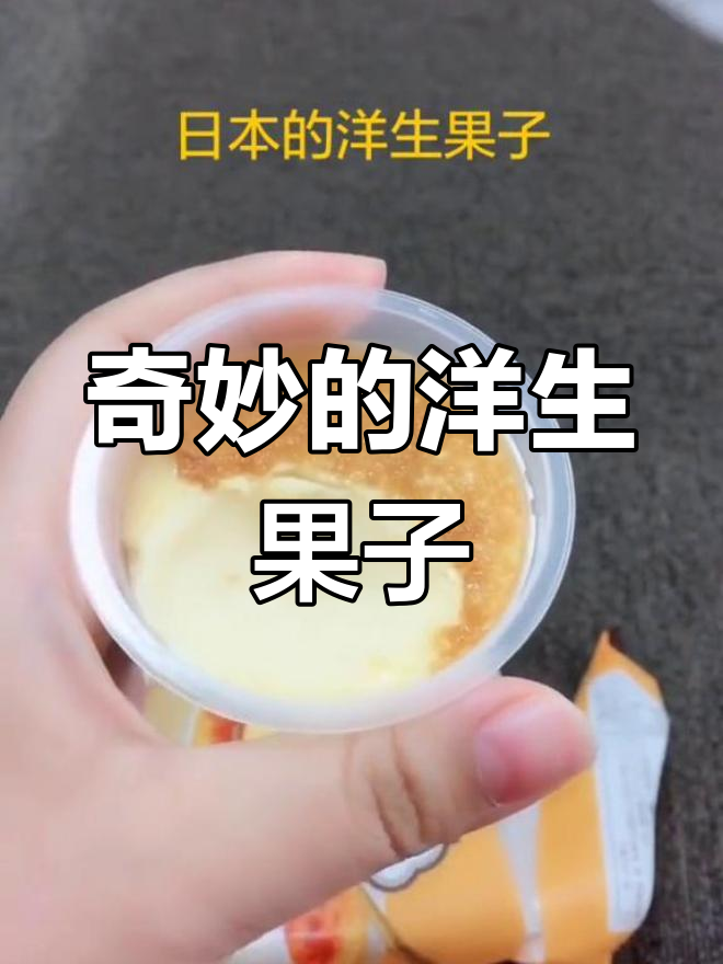 日本独特洋生果子,口感奇妙似布丁