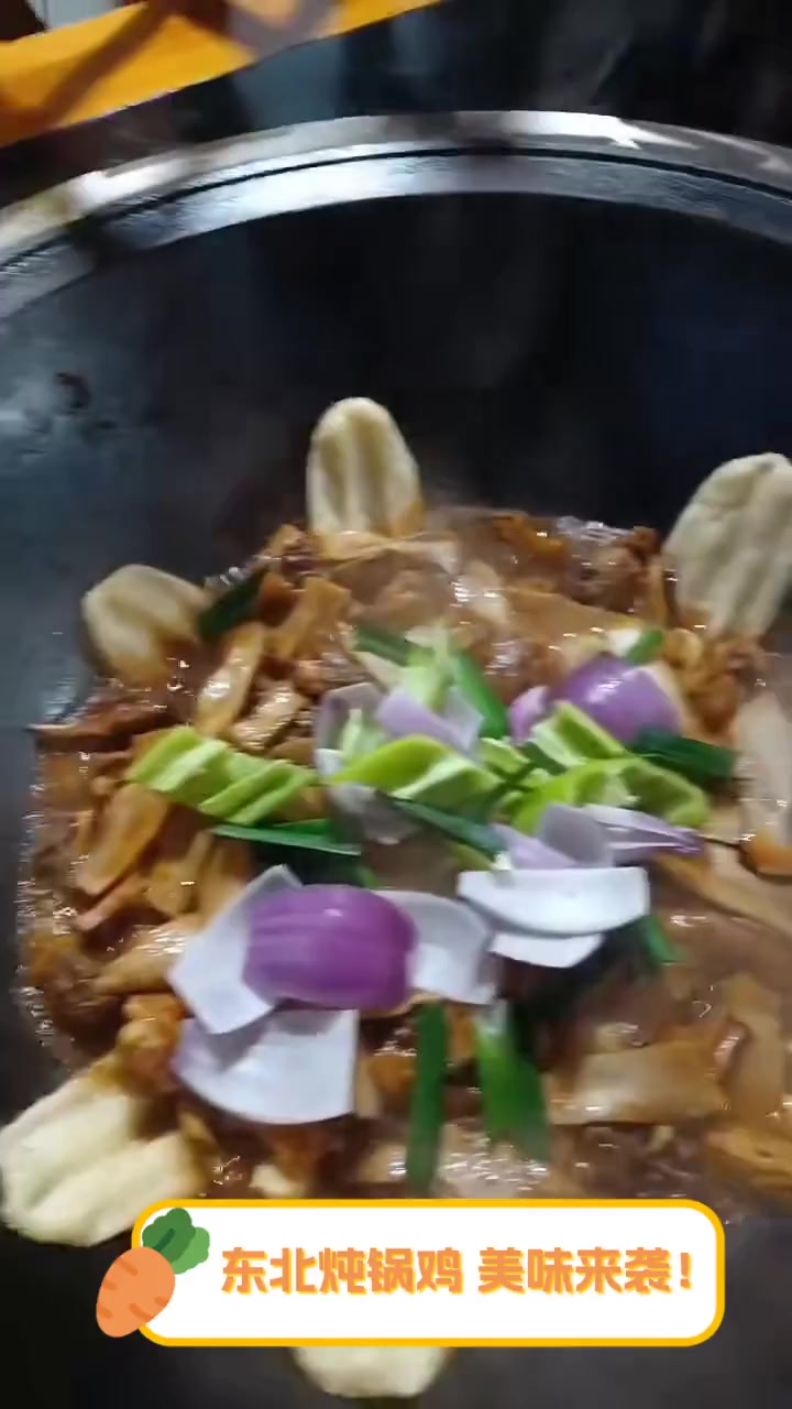 东北炖锅鸡,美味来袭!