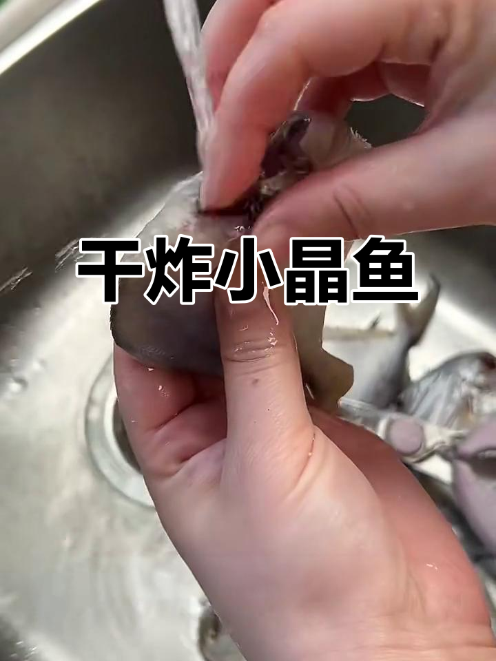 小晶鱼干炸做法,外酥里嫩,简单又美味