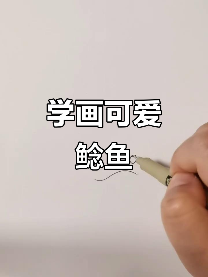 轻松学画鲶鱼,简单又有趣!