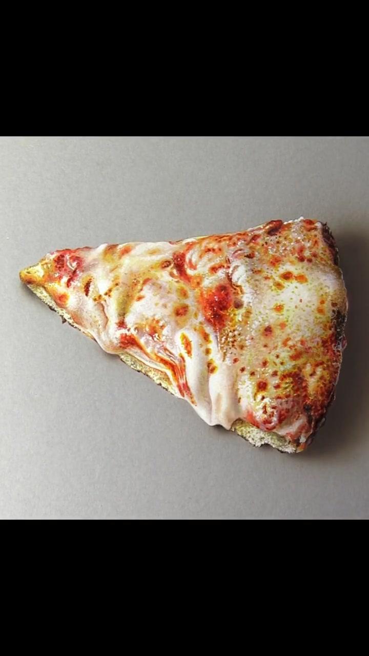 披萨 画画 美术 想画就画