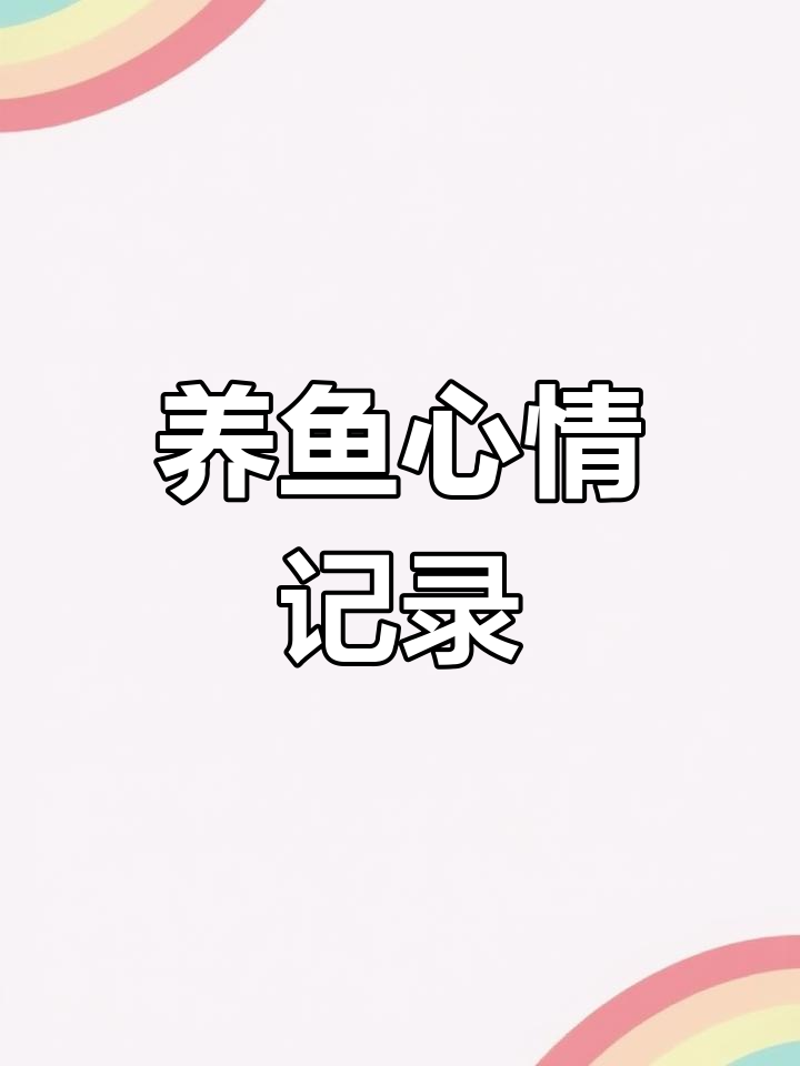 迷你鹦鹉鱼饲养日记