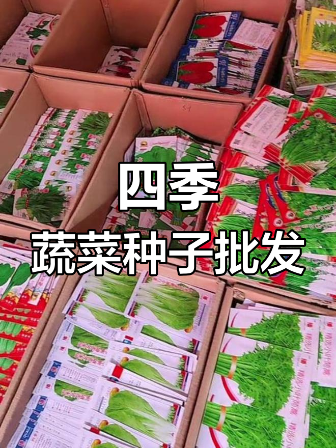四季蔬菜种子大批发,西瓜、甘蓝等品种一应俱全