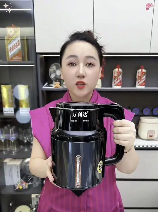 正品万利达加厚保温烧水壶家用耐用快煮大容量加厚不锈钢开水壶