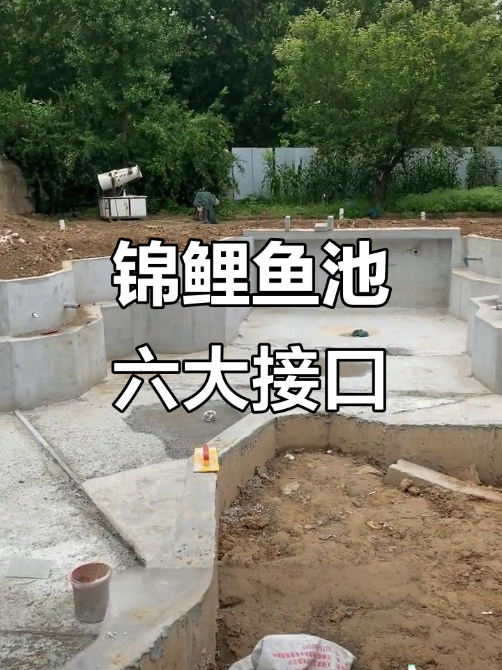 锦鲤鱼池设计要点:六个关键接口全解析