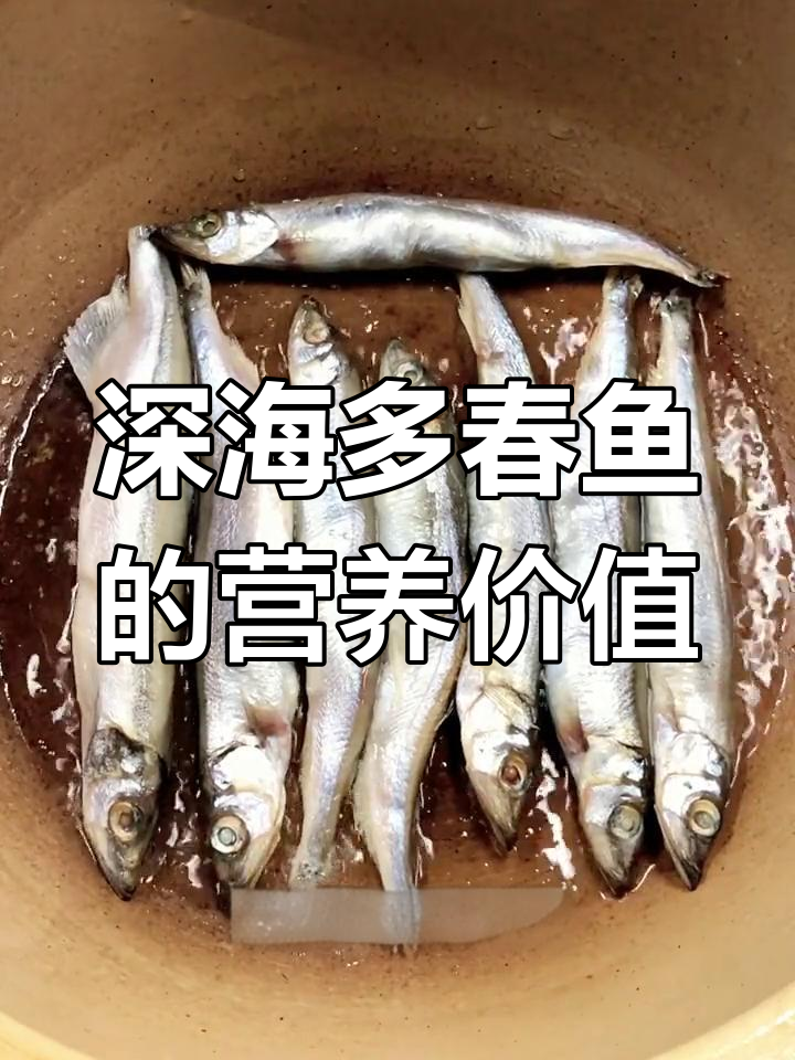 多春鱼:营养丰富的深海美味,适合全家食用