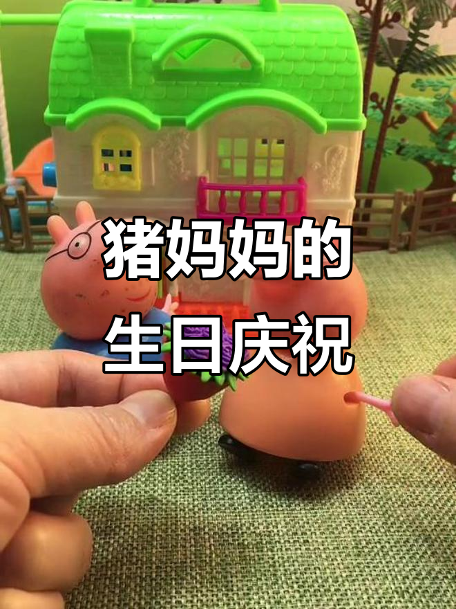 猪妈妈生日惊喜,鲜花、蛋糕全都有!