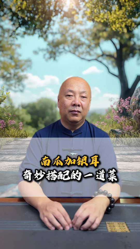 南瓜加银耳，奇妙的一道菜