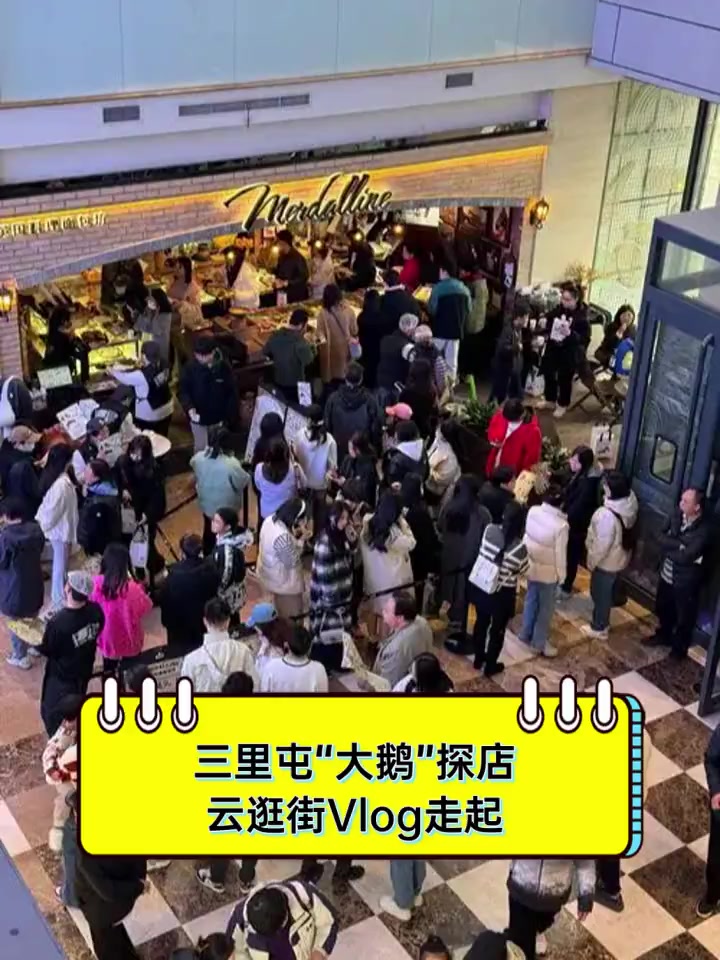 三里屯“大鹅”探店,云逛街Vlog走起