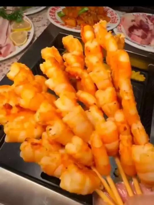 尹珍珠韩式无限烤肉真是人间美味吃了还想吃