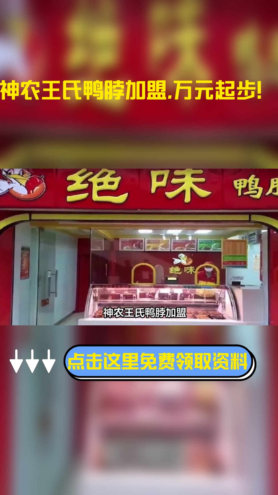 神农王氏鸭脖加盟,万元起步!