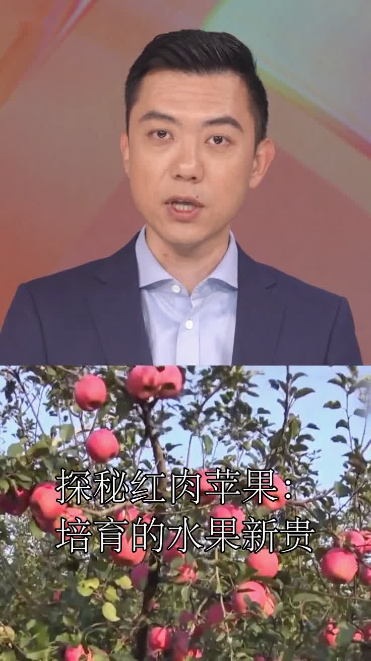 探秘红肉苹果:培育的水果新贵