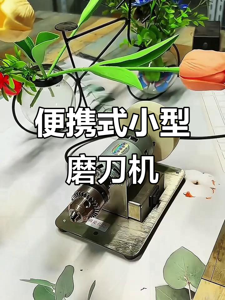 家用台式磨刀机,双砂轮设计轻松打磨剪刀菜刀
