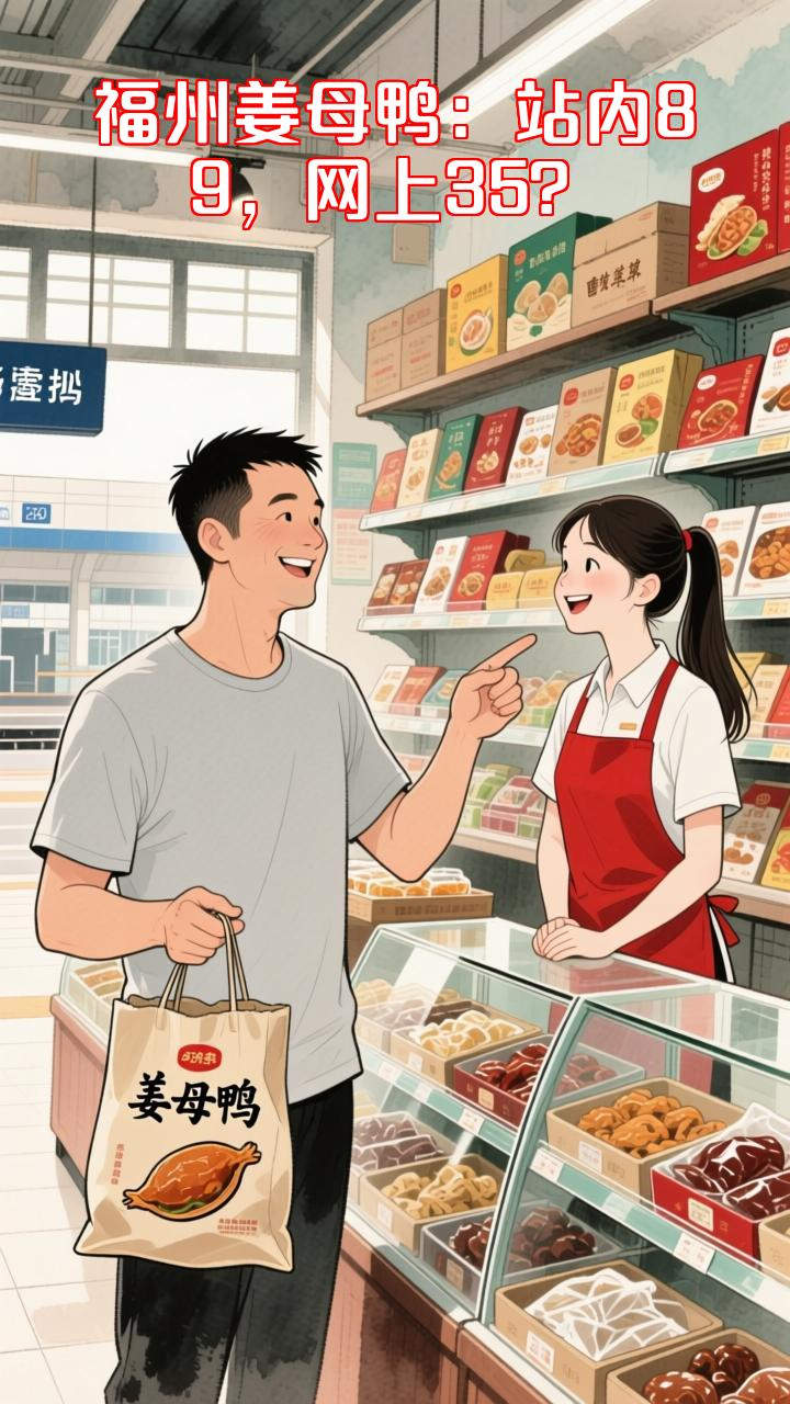 福州火车站姜母鸭89元网购仅35元,12306回应后网友炸锅了