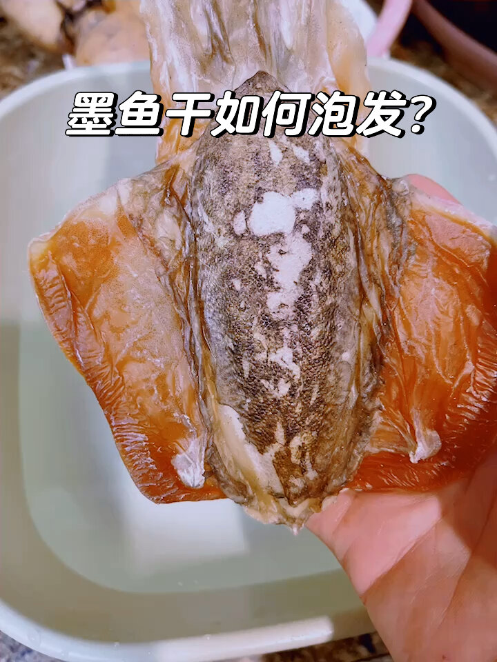 墨鱼干如何泡发?姐妹们看过来,简单有用
