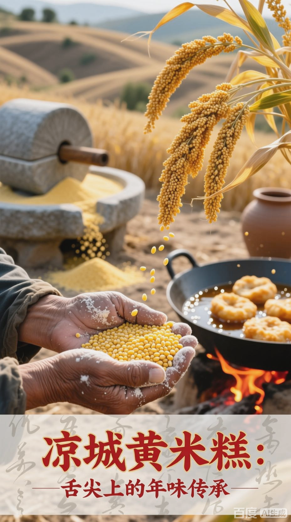 凉城黄米糕,年味与匠心的传承