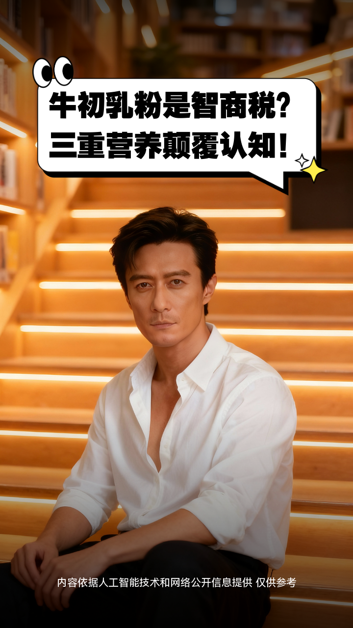 牛初乳粉是智商税?三重营养颠覆认知!