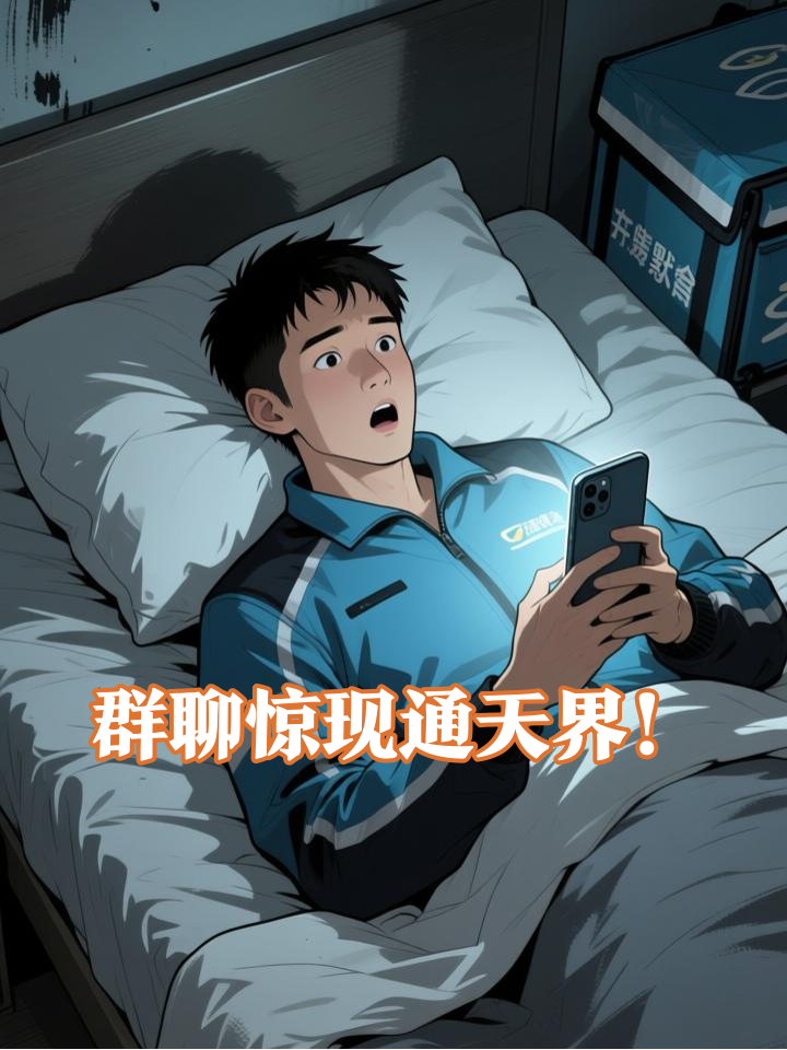 误加神仙群聊,外卖小哥竟被点名救天庭!