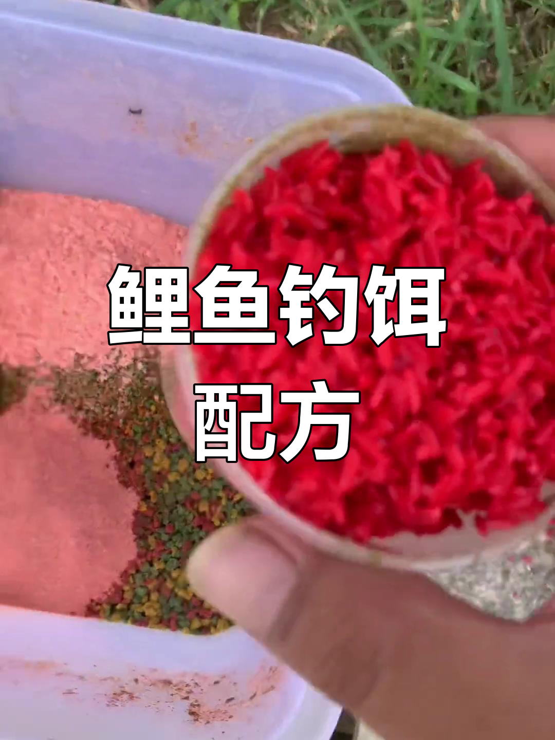 老师傅分享鲤鱼鲮鱼钓饵配方,效果如何?