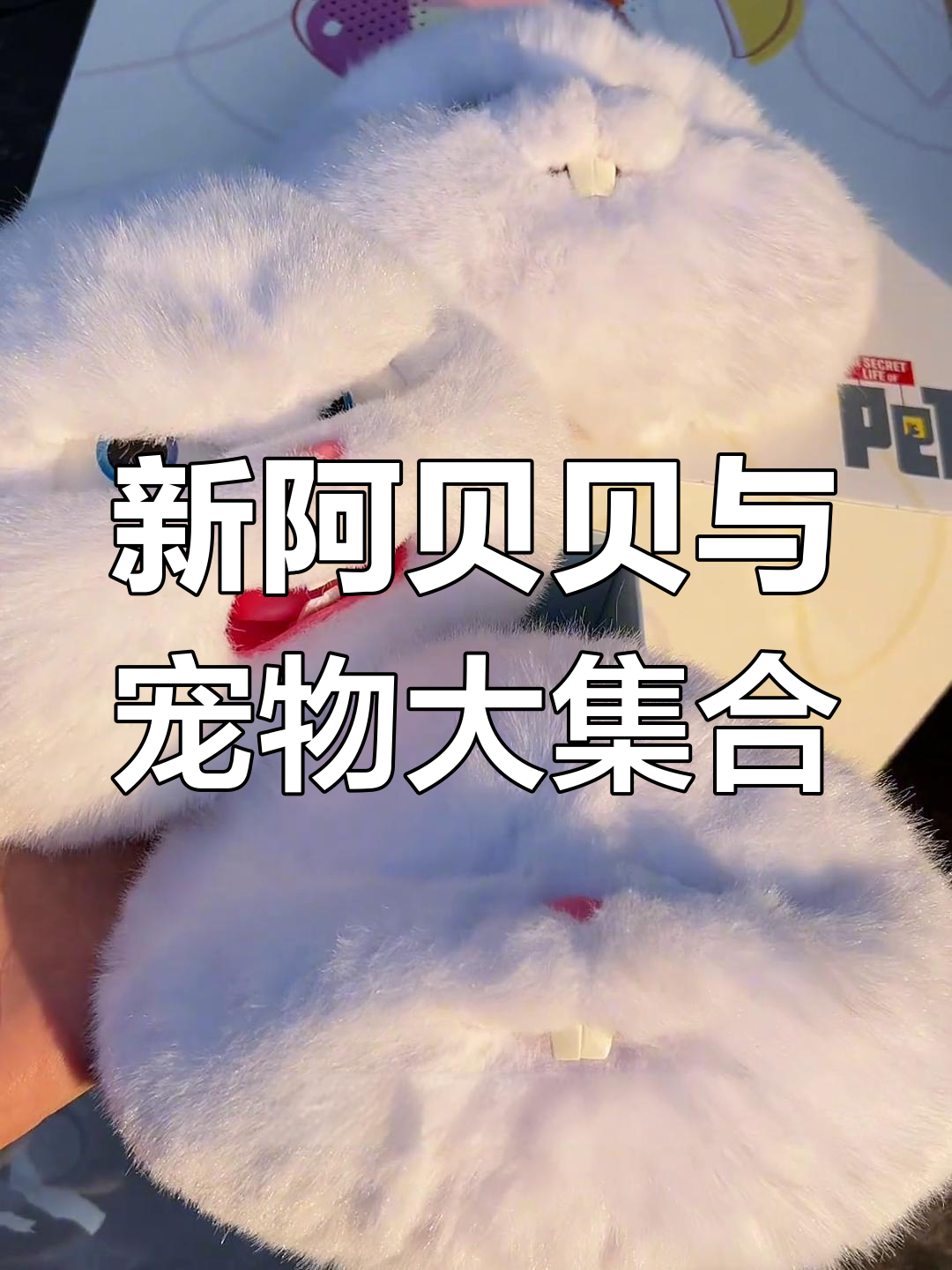 兔老大和唐老鸭汤姆猫新玩具开箱,太可爱了!