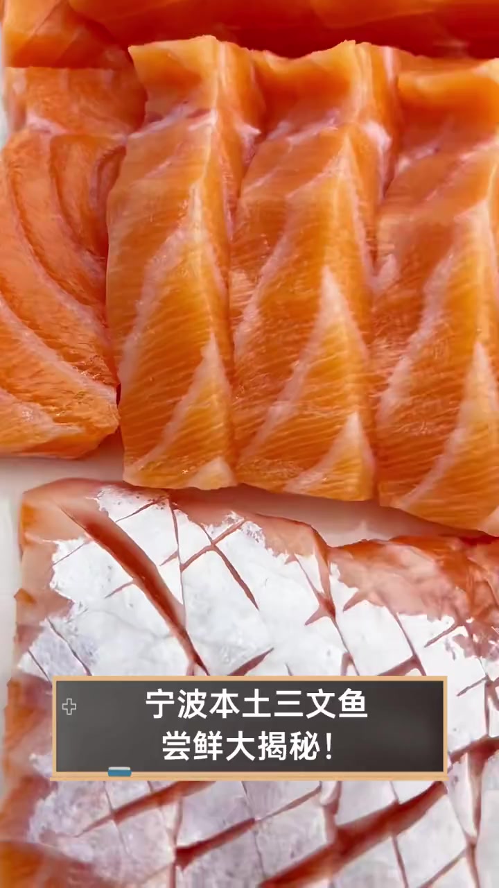 宁波本土三文鱼,尝鲜大揭秘!