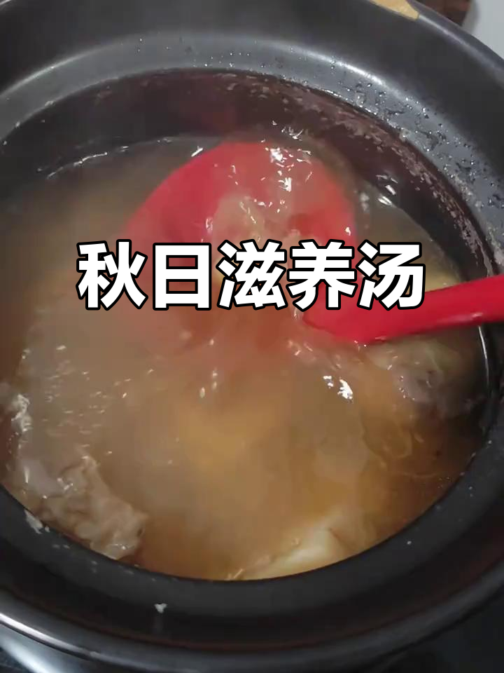 秋季养生汤,龙骨莲藕搭配玉竹,清甜滋补