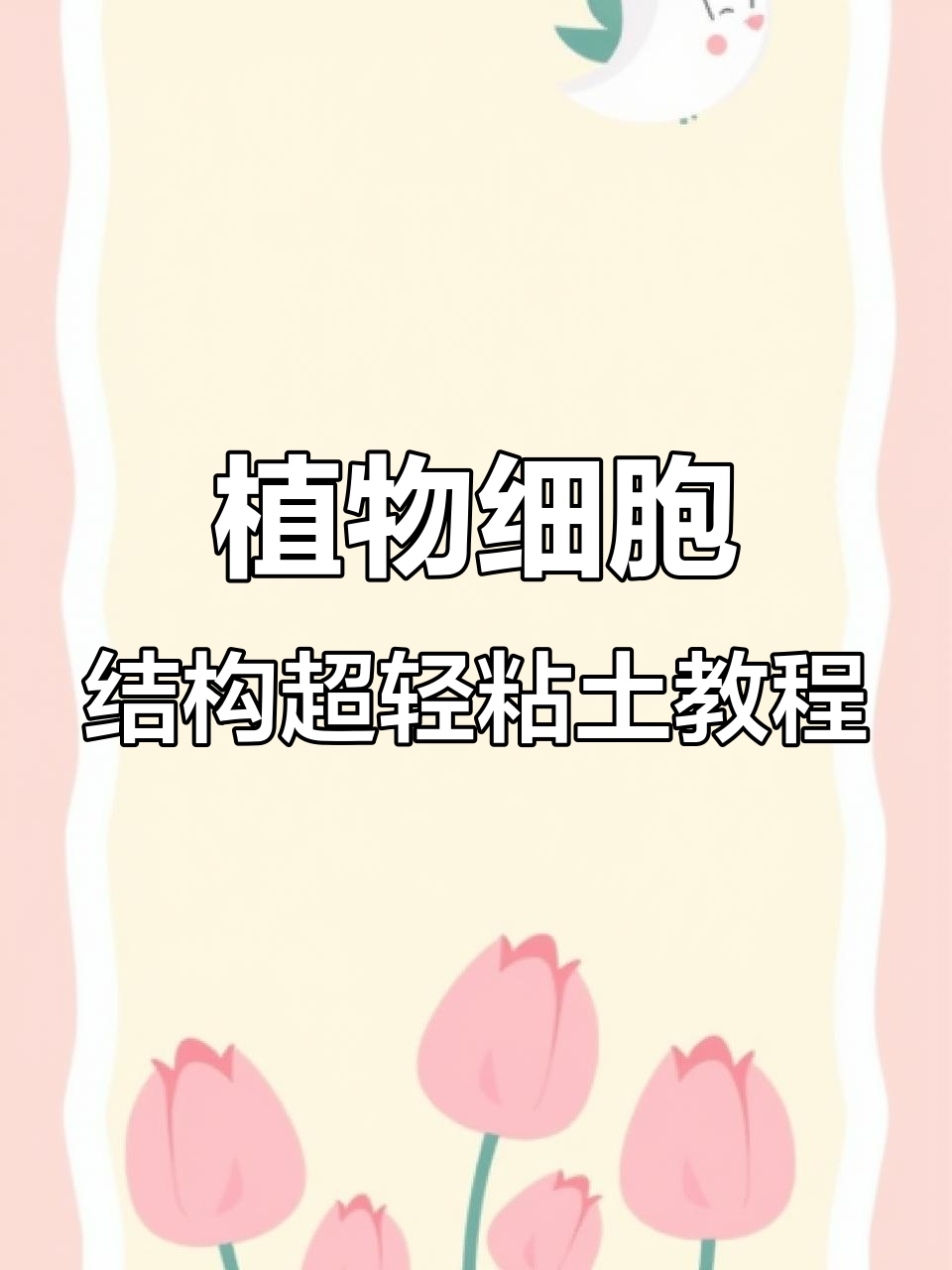 超轻粘土制作植物细胞模型,详细步骤教你轻松搞定